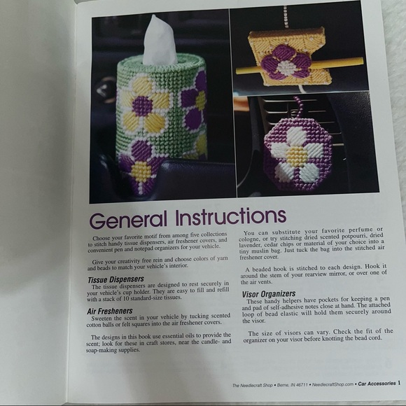 The Needlecraft shop Car accessories book of patterns - Picture 2 of 8